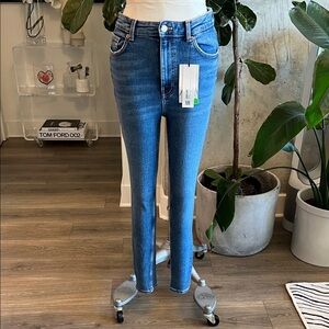 Zara Women's Skinny Jeans in Blue